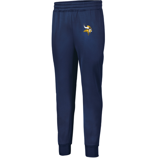 [5566.065.XS-LOGO3] Men's PERFORMANCE FLEECE JOGGER (Adult XS, Navy, Logo 3)