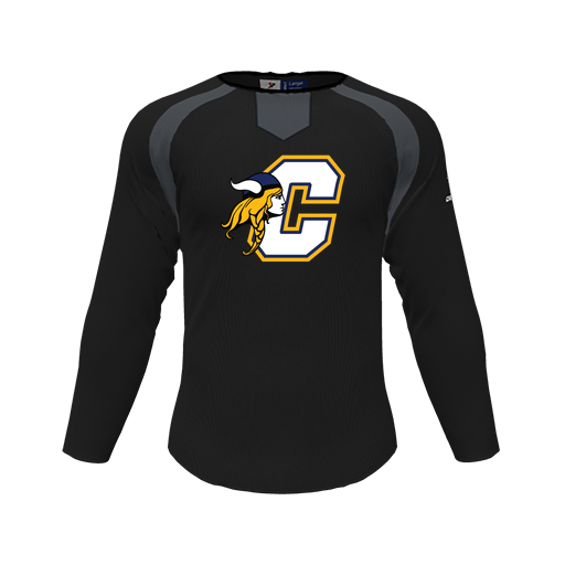 [CUS-DFW-PULL-FLC-CNK-LSL-BLK-YS-LOGO1] Pullover (Youth S, Black, Logo 1)