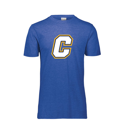 [FTSCUBNV-AS-LOGO2] Decker Men's Tri-Blend T-Shirt - Short Sleeve (Adult S, Navy, Logo 2)