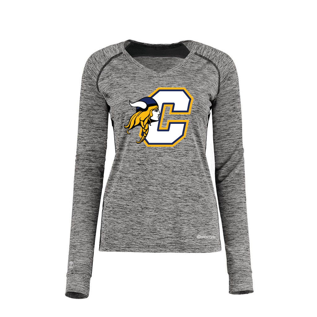 Ladies Electric Long Sleeve Shirt