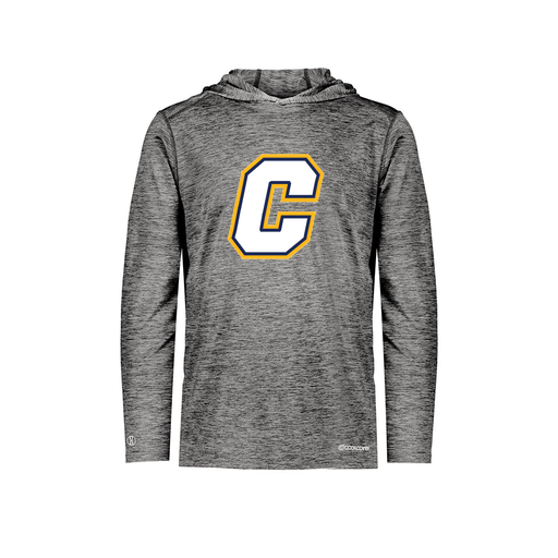 [FOLHCGBK-AS-LOGO2] Decker Men's Charge Hoodie (Adult S, Black, Logo 2)