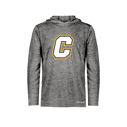 [FOLHCGBK-YS-LOGO2] Decker Youth Charge Hoodie (Youth S, Black, Logo 2)