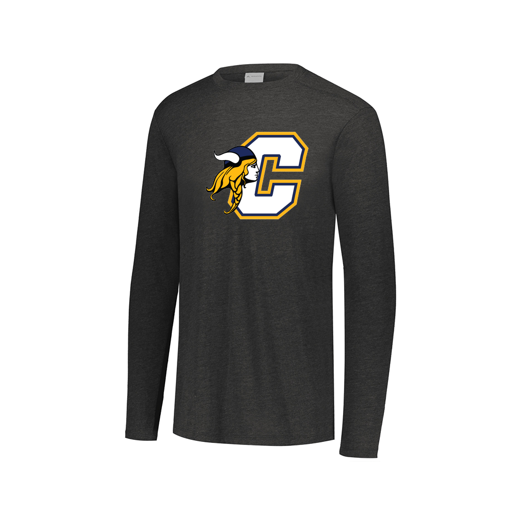 Decker Men's Tri-Blend T-Shirt - Long Sleeve